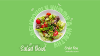 Vegan Salad Bowl Facebook event cover Image Preview