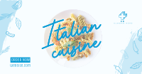 Taste Of Italy Facebook Ad Design