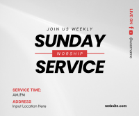 worship with us this sunday