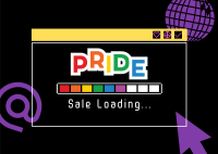 Pride Sale Loading Postcard Image Preview