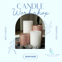 Candle Light Instagram Post Preview