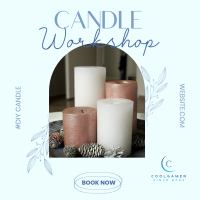 Candle Light Instagram post Image Preview