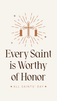 Honor Thy Saints Instagram story Image Preview