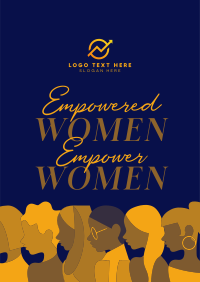 Empowered Women Month Poster Image Preview