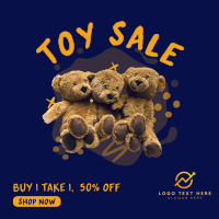 Stuffed Toys Instagram Post Design