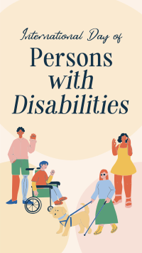 Simple Disability Day Instagram story Image Preview