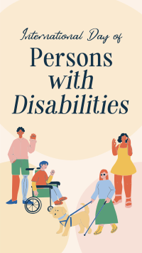 Simple Disability Day Instagram Story Design