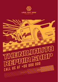 Auto Repair Shop Flyer Preview