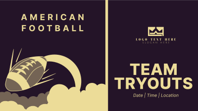 American Football Facebook event cover Image Preview