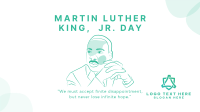 Martin Luther Lineart Facebook event cover Image Preview