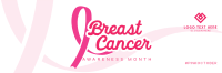 Fight Breast Cancer Twitter header (cover) Image Preview