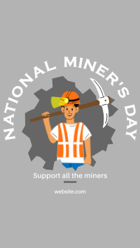 The Great Miner Instagram Story Design