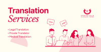 Translator Services Facebook ad Image Preview