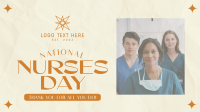 Retro Nurses Day Animation Image Preview