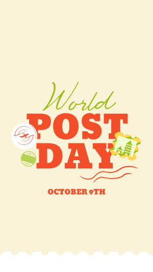 World Post Day Facebook story Image Preview