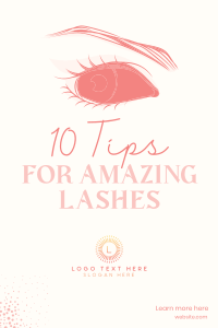 Lashes Tips Pinterest Pin Image Preview
