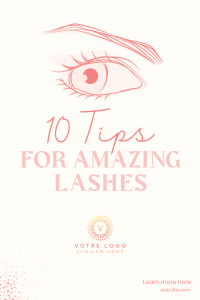 Lashes Tips Pinterest Pin Image Preview