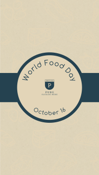 World Food Day Strokes Instagram Story Design