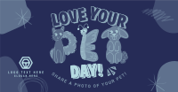 Share Your Pet Love Facebook Ad Design