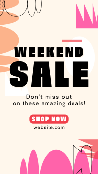 Weekend Sale Facebook Story Design