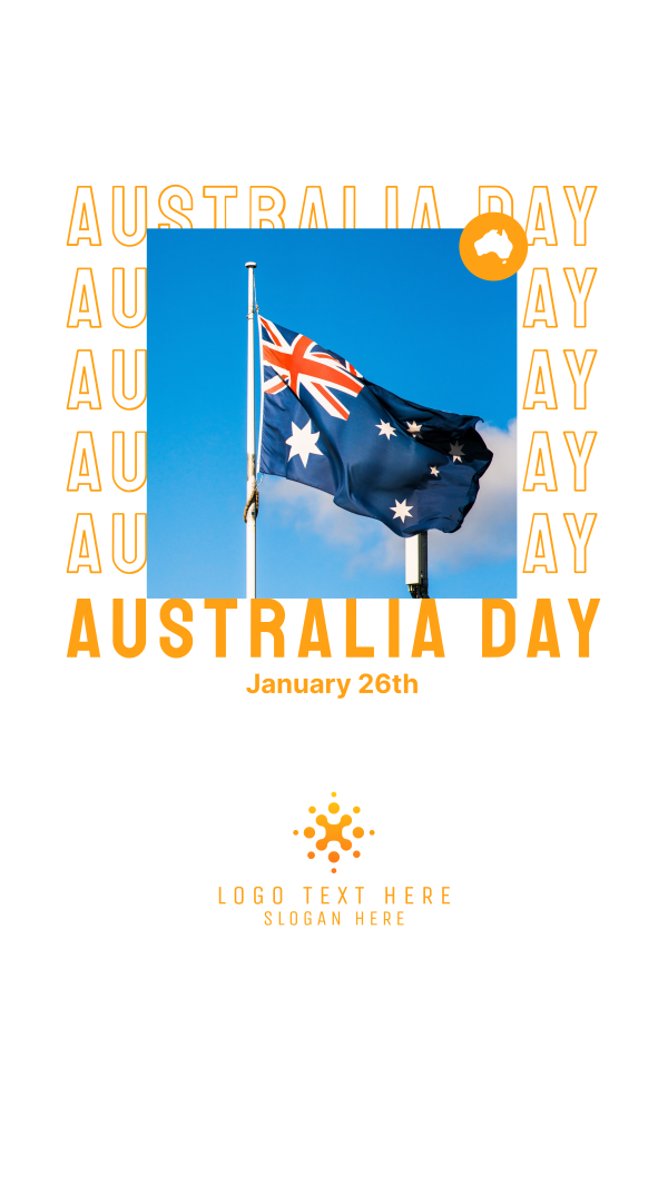 Australia Flag Instagram Story Design Image Preview