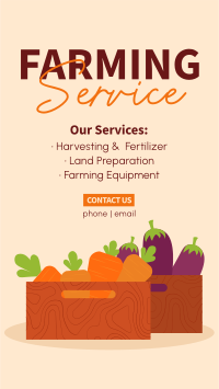 Farm Quality Service Instagram Story Design