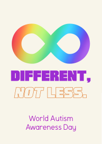Autism Awareness Infinity Flyer Image Preview