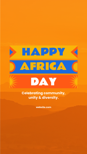 Africa Day! Instagram story Image Preview