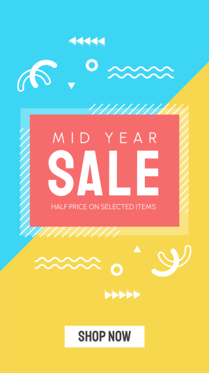 Midyear Sale Facebook story Image Preview
