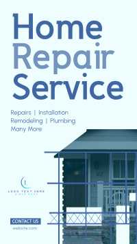 Professional Repair Service Instagram Reel Design