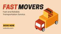 Fast Movers Service Facebook event cover Image Preview