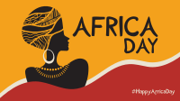 African Woman Facebook Event Cover Image Preview