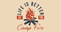 Camp Fire Facebook ad Image Preview