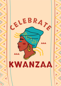 Kwanzaa African Woman Poster Image Preview