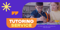 Kids Tutoring Service Twitter post Image Preview