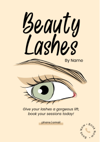 Beauty Lashes Flyer Image Preview