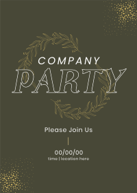 Company Party Poster Image Preview