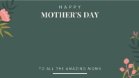 Amazing Mother's Day Zoom background Image Preview