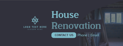 Simple Home Renovation Facebook cover Image Preview