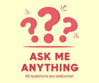 Ask Us Anything Facebook post Image Preview
