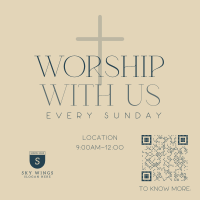 Modern Worship Instagram post Image Preview