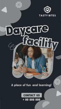 Cute Daycare Facility Instagram Reel Image Preview