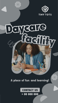 Cute Daycare Facility Instagram Reel Image Preview