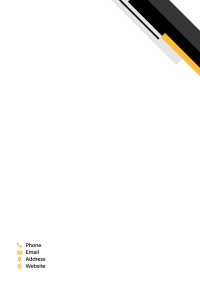 Yellow Corporate Letterhead Image Preview