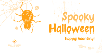 Halloween Spider Greeting Facebook ad Image Preview