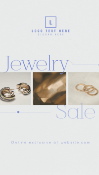 Luxurious Jewelry Sale YouTube short Image Preview