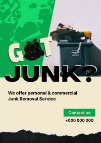 Junk Removal Service Flyer Image Preview