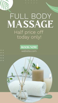 Massage Promo Facebook story Image Preview