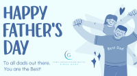 Jolly Father's Day  Facebook event cover Image Preview