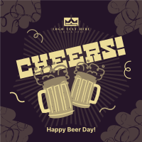 Cheery Beer Day Linkedin Post Image Preview